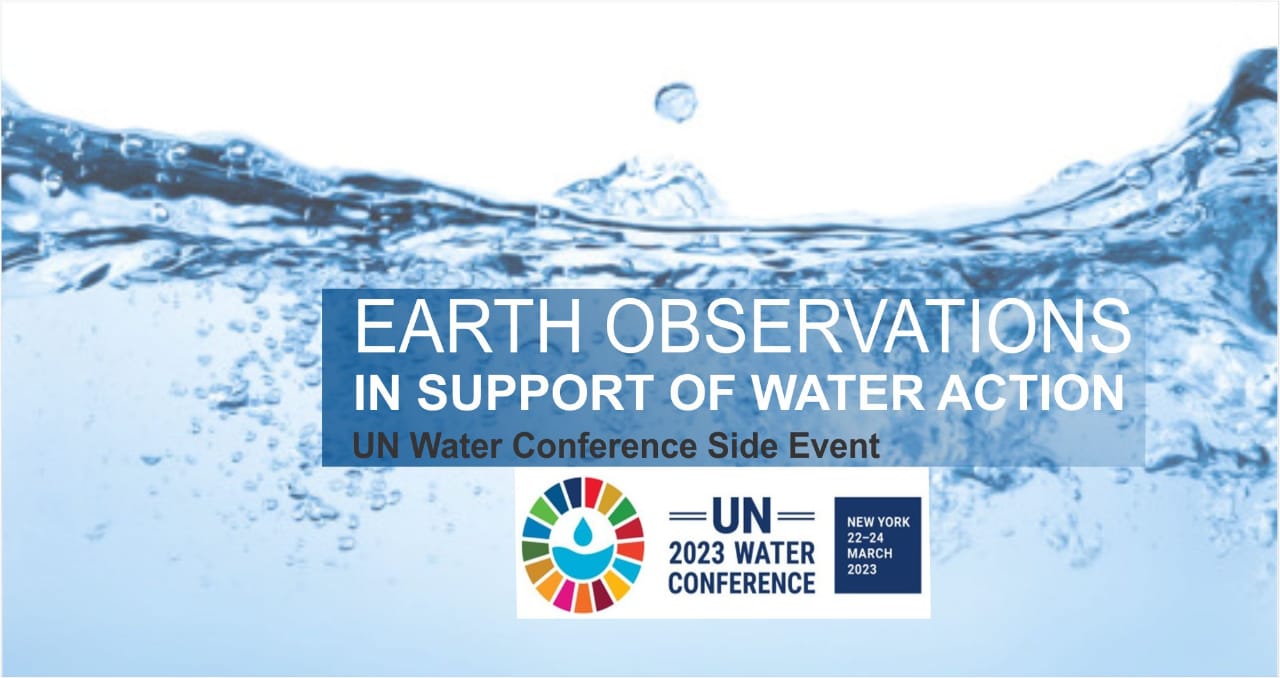 Earth Observations In Support of Water Action